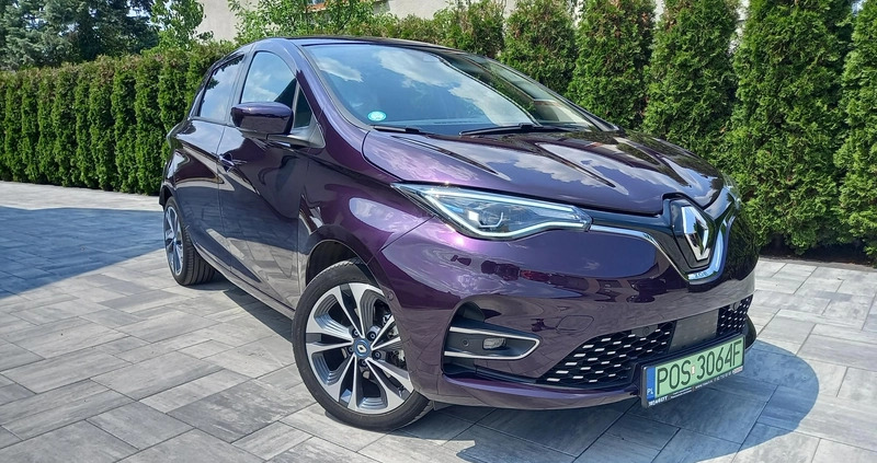 Renault Zoe cena 79800 przebieg: 22800, rok produkcji 2021 z Tykocin małe 497